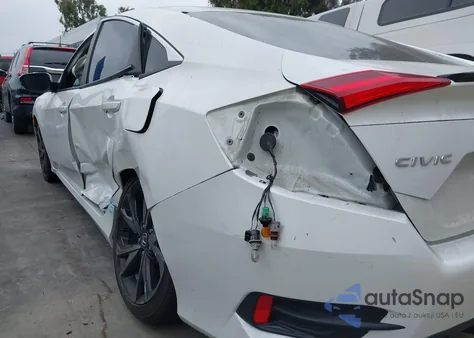 2021 Honda Civic Sport z USA, uszkodzony, nr VIN 2HGFC2F89MH559351